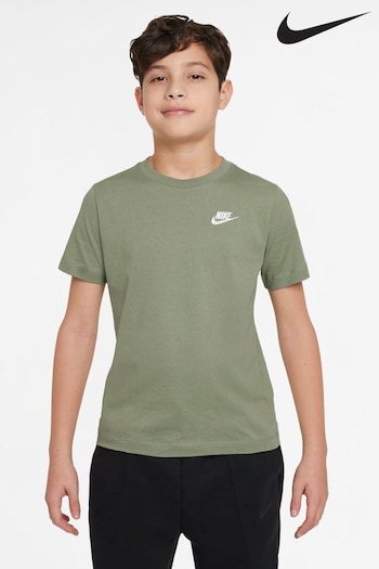 Nike Oil Green Sportswear T-Shirt (K84988) | £15