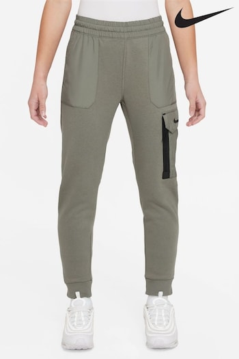 Nike Green Sportswear City Utility EasyOn Fleece Pants (K85022) | £60