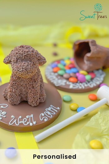 Personalised Chocolate Smash Dog by Sweet Trees (K85079) | £16