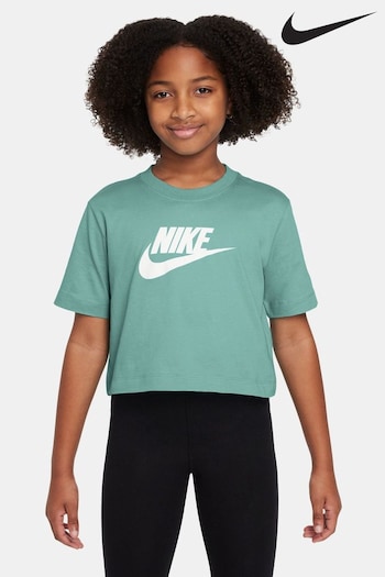 nike Seattle Green Frost Cropped T-Shirt (K85107) | £20