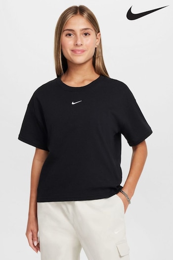 Nike Black Sportswear Boxy T-Shirt (K85116) | £20