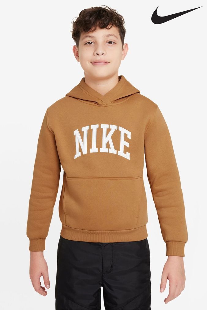 Wheat nike hoodie deals