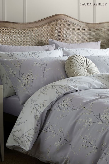 Laura Ashley Lavender Set Of 2 Pussy Willow Pillowcases (K85260) | £22
