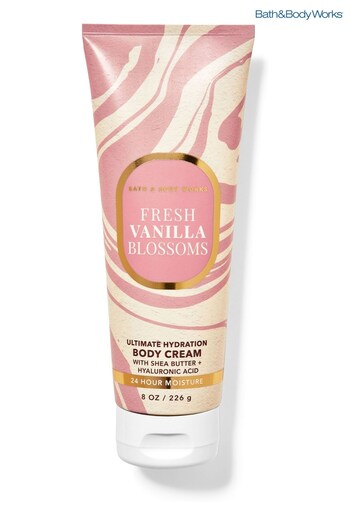 Bath & Body Works Fresh Vanilla Blossoms Ultimate Hydration Body Cream 8 oz / 226 g (K85268) | £18