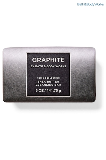 Bath & Body Works Graphite Shea Butter Cleansing Bar 5 oz / 141 g (K85271) | £11.50