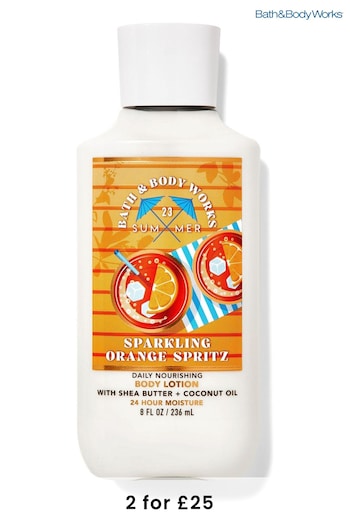 Bath & Body Works Sparkling Orange Spritz Daily Nourishing Body Lotion 8 fl oz / 236 mL (K85303) | £17