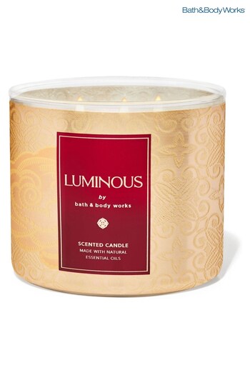 Bath & Body Works Luminous Luminous 3-Wick Candle 14.5 oz / 411 g (K85316) | £29.50