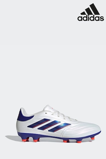 adidas White/Blue/Red Copa Pure 2 League Firm Ground Boots (K85451) | £70