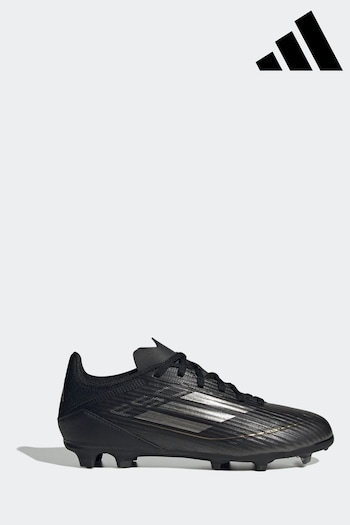 adidas Black/Gold Kids F50 League Firm / Multi Ground Cleats Football Boots (K85473) | £50