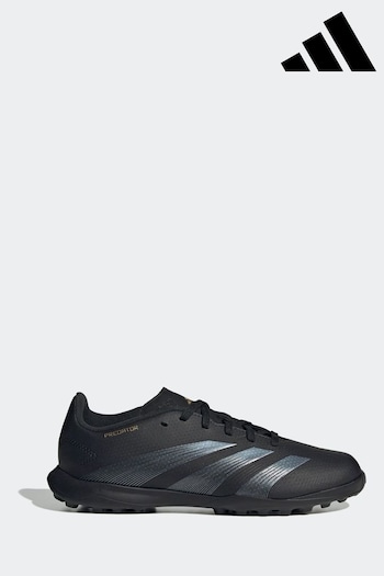 adidas Black/Gold Kids Predator League Turf Boots (K85512) | £50