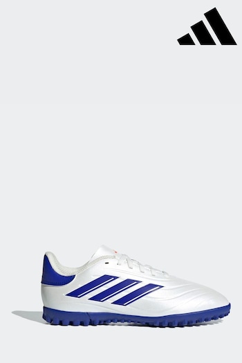 summer White/Blue/Red Kids Copa Pure 2 Club Turf Boots (K85525) | £30