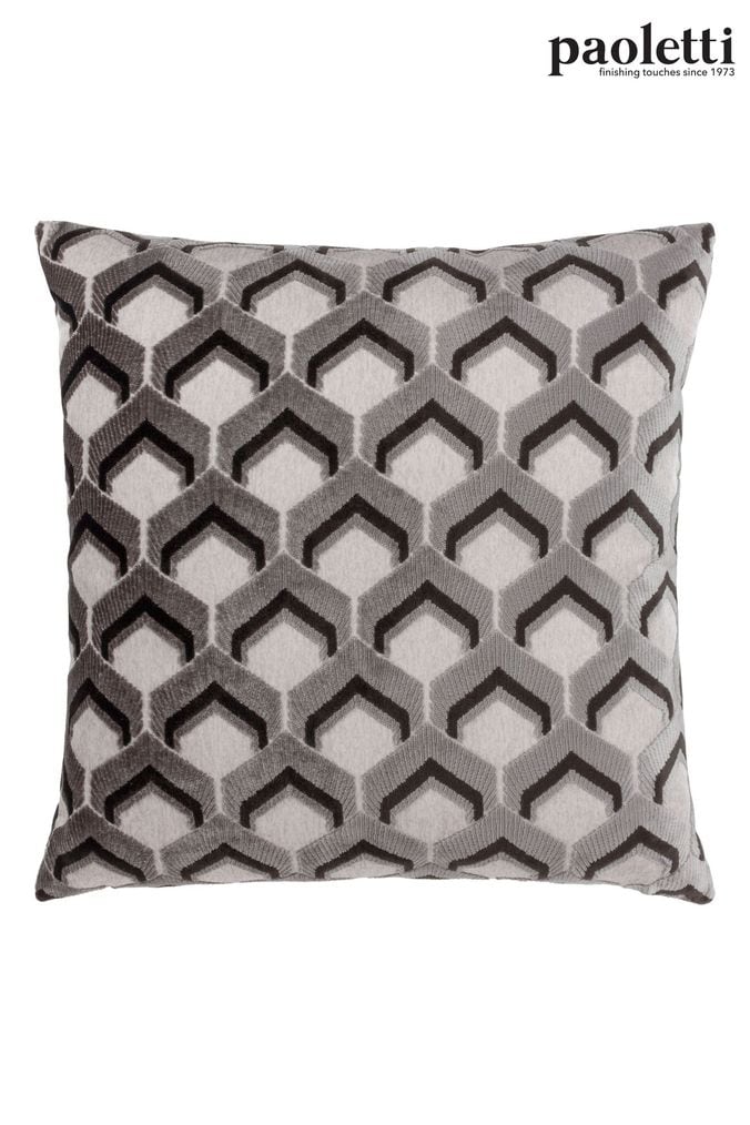 Paoletti cushions grey shop
