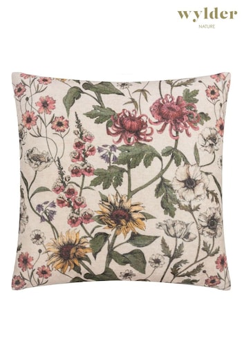 Wylder Nature Multicolour Wallflower Floral Cushion (K85607) | £26