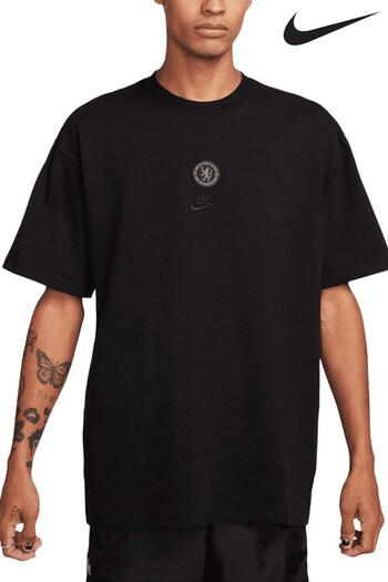 Nike Black Chelsea Premium Essential T-Shirt (K85716) | £38