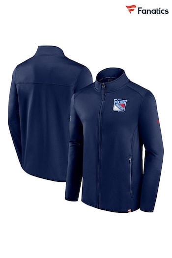 Fanatics Blue NHL New York Rangers Authentic Pro Fleece Full Zip Jacket (K85824) | £80