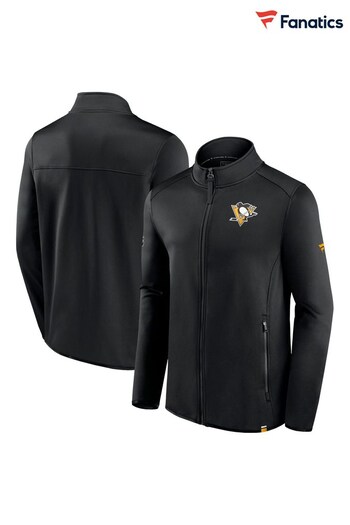 Fanatics NHL Pittsburgh Penguins Authentic Pro Fleece Full Zip Black Jacket (K85853) | £80