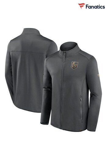 Fanatics Grey NHL Vegas Golden Knights Authentic Pro Fleece Full Zip Jacket (K85872) | £80