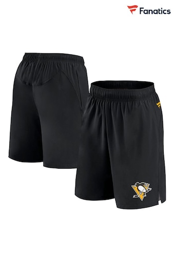 Fanatics NHL Pittsburgh Penguins Authentic Pro Performance Black Shorts (K85899) | £50