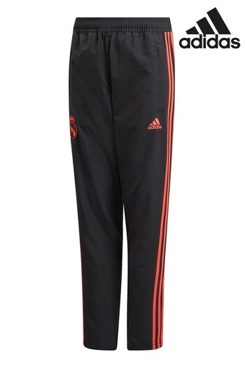 adidas Black Real Madrid UCL Training Woven Joggers (K85976) | £50