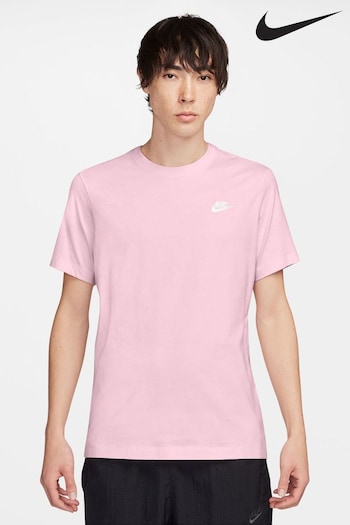 Nike Pink Foam Club T-Shirt (K86040) | £23