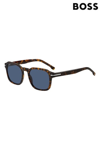 BOSS Brown 1627/S Square Sunglasses (K86178) | £170