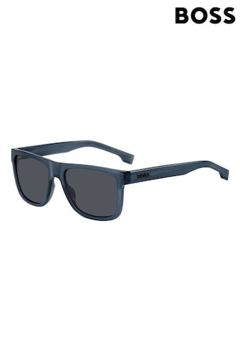 BOSS Blue 1647/S Square Sunglasses (K86194) | £155