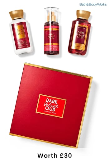 Bath & Body Works Dark Velvet Oud Mini Gift Box Set (K86245) | £20