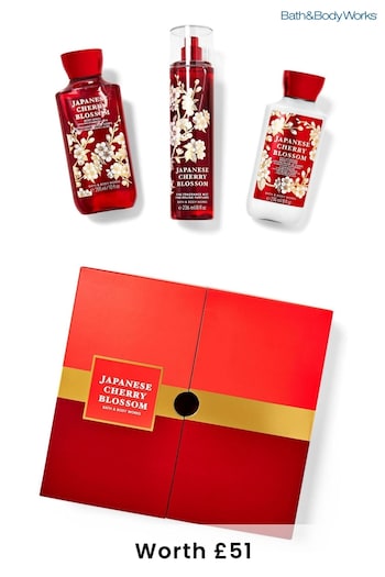 Bath & Body Works Japanese Cherry Blossom Gift Box Set (K86270) | £40