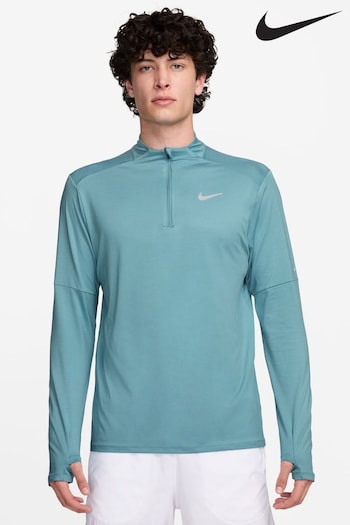 Nike Blue Element Quarter Zip Running Top (K86308) | £60