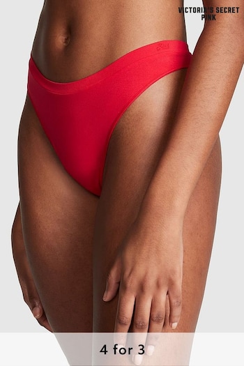Victoria's Secret PINK Red Pepper Thong Seamless Knickers (K86379) | £9
