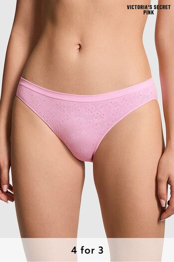 Victoria's Secret PINK Pink Bubble Daisy Bikini Knickers (K86389) | £9