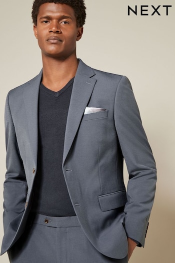 Petrol Blue Slim Fit Motionflex Stretch Suit Jacket (K86498) | £79