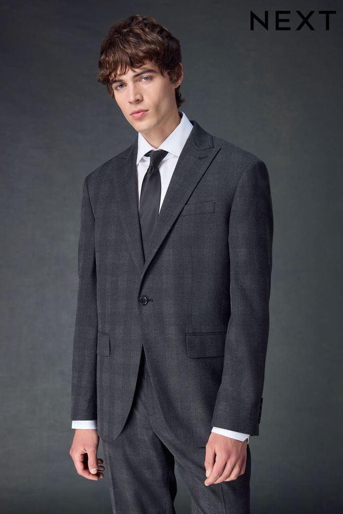 Next grey suits slim fit hotsell