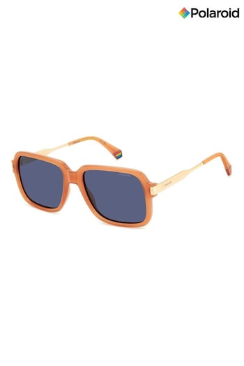Polaroid Orange 6220/S/X Square Gant Sunglasses (K86713) | £69