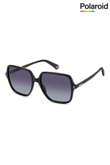 Polaroid 6219/S Square Black mini Sunglasses (K86742) | £50
