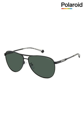 Polaroid 2160/G/S/XPilot Black Sunglasses (K86768) | £65