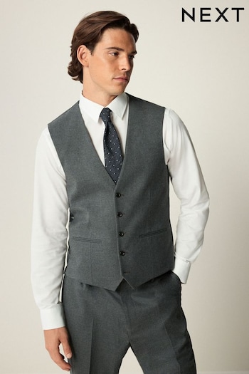 Grey Flannel Suit Waistcoat (K86864) | £45