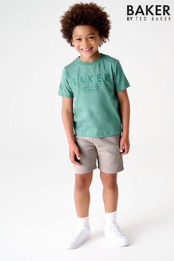 Baker by Ted Baker T-Shirt and Cargo Shorts staple Set (K86929) | £30 - £37