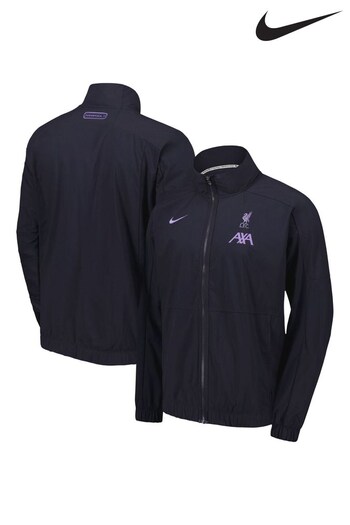 Nike Blue Liverpool Revival Woven Track Jacket (K87044) | £83