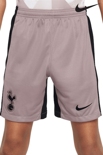 Nike Pink Tottenham Hotspur Third Stadium Shorts 2023-24 Kids (K87045) | £33