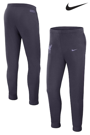 Nike Blue Liverpool Fleece Joggers (K87061) | £55