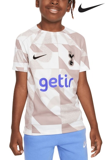 Nike White Tottenham Hotspur Academy Pro Pre Match Top (K87064) | £55