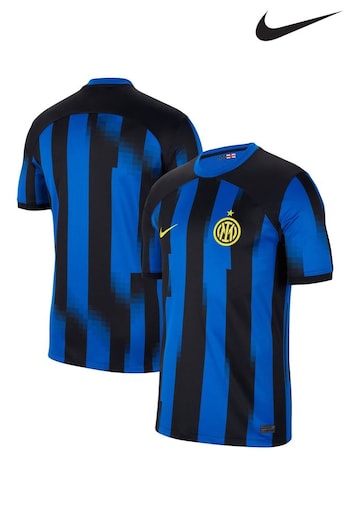 Nike Blue Inter Milan Home Stadium Shirt 2023-24 FootBall Shirt (K87069) | £80