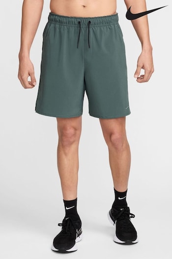 Nike Vintage Green Dri-FIT Unlimited 7 Inch Training Shorts (K87070) | £50