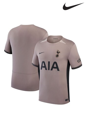 Nike Brown Tottenham Hotspur Third Stadium Shirt 2023-24 (K87091) | £80