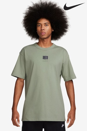 Nike Green Oversized Fit Tab Log T-Shirt (K87127) | £40