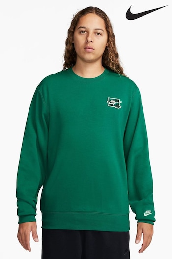 nike the Green Club Printed Graphic Sweatshirt (K87128) | £65