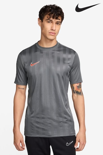 nike true Iron Grey Academy Dri-FIT Training T-Shirt (K87179) | £30