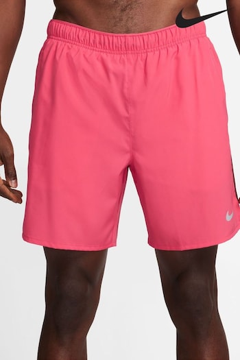 Nike Pink 7 Inch Challenger Dri-FIT 7 inch 2-in-1 Running Shorts (K87190) | £40