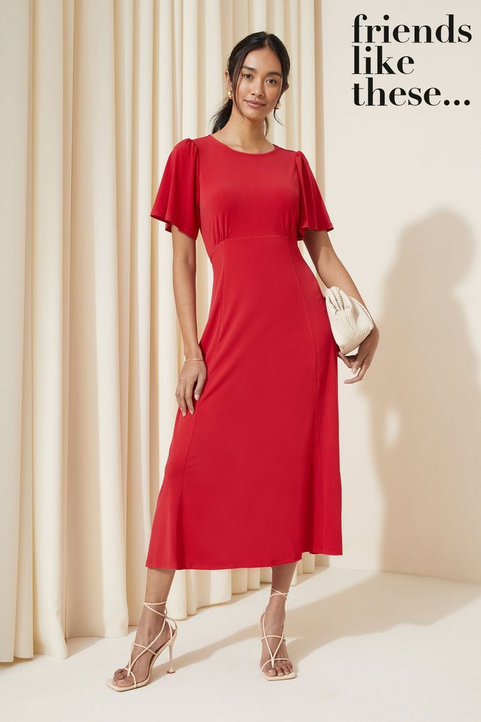 Cheap red deals dress uk